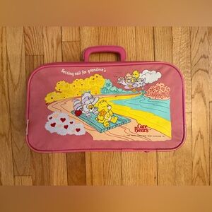 Vintage Care Bears Suitcase